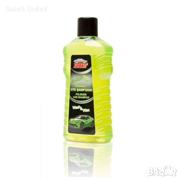 Шампоан за кола, и вакса, 1л, ЯБЪЛКА, снимка 1