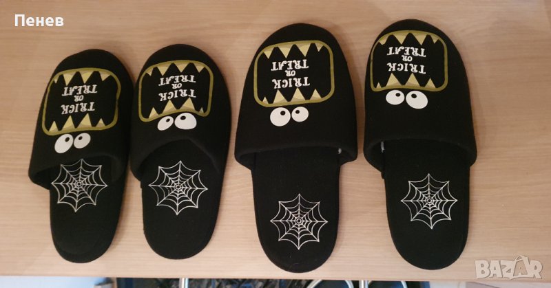Детски чехли за Хелоуин, снимка 1