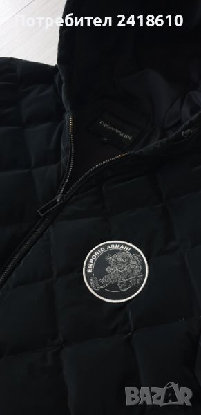 Emporio Armani Mens Down Jacket Size 50/L  ОРИГИНАЛ! Мъжко Зимно пухено Яке!, снимка 1