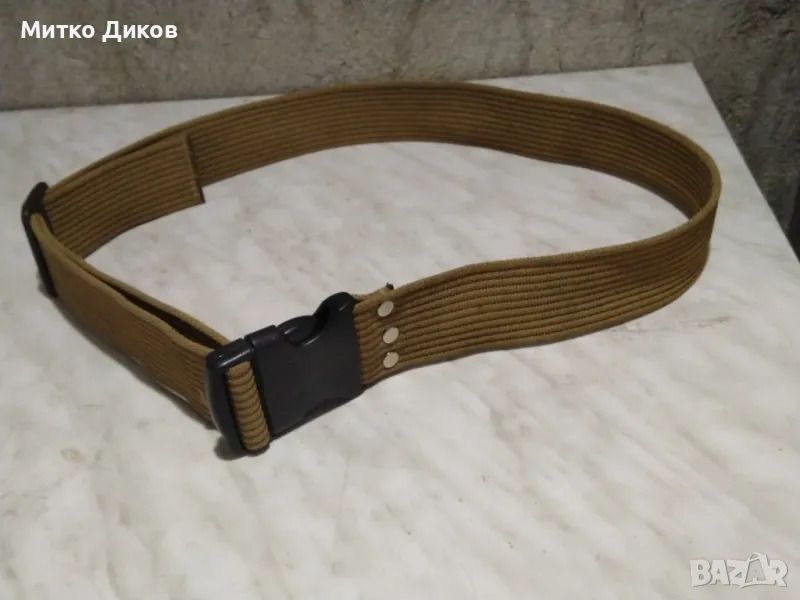 Колан промазан плат става и за работен 133см на 5см нов, снимка 1