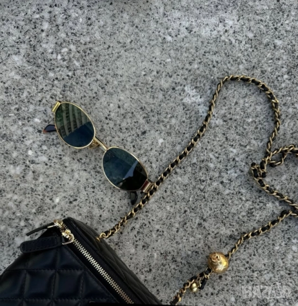 очила с черен обикновен калъф и ув защита celine, снимка 1