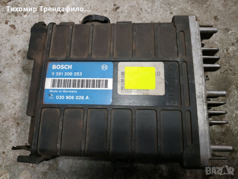 VW Polo 1.0 ECU Bosch 0261200253 030906026A, 0 261 200 253, 030 906 026 a, фолксваген поло 1.0 бензи, снимка 1