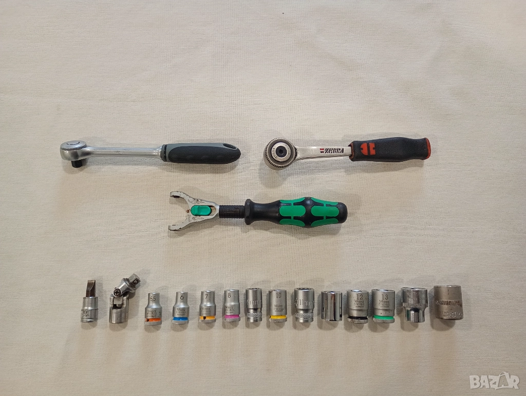 Wera,Usag, Wurth малка гидория 1/4, снимка 1