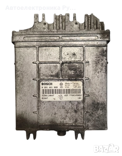 Компютър Renault Scenic 1.9 DTI - 7700109621, 0281001809, 28SA3471, HOM7700105953, снимка 1