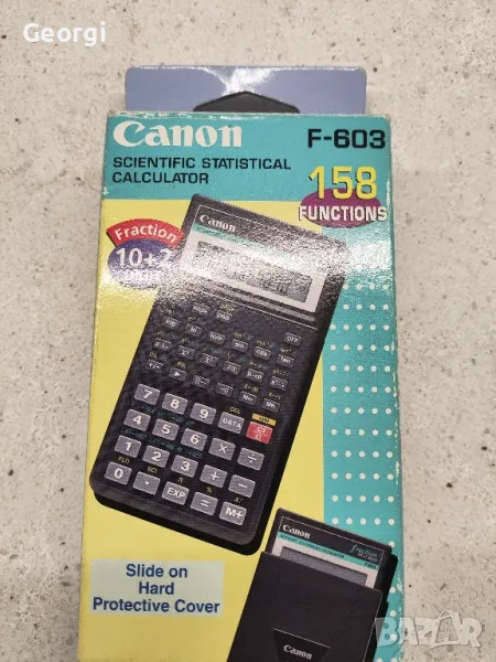 Научен калкулатор Canon, снимка 1