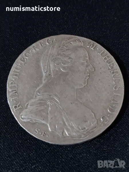 Австрия 1780 - 1 талер - Мария Терезия , рестрайк , Сребърна монета №1, снимка 1