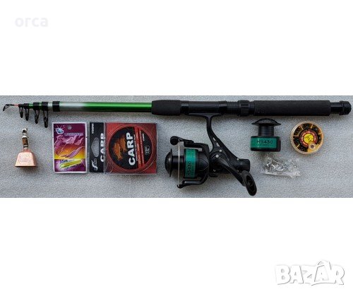 Риболовен комплект за начинаещи и деца – готов сет за старт 🎣, снимка 1
