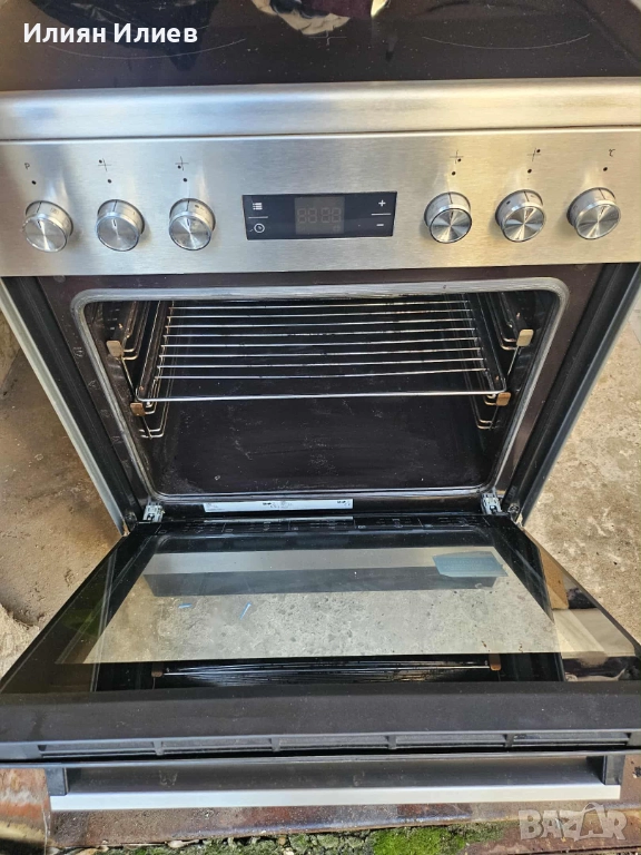 Beko готварска печка с витрокерамичен плот, снимка 1
