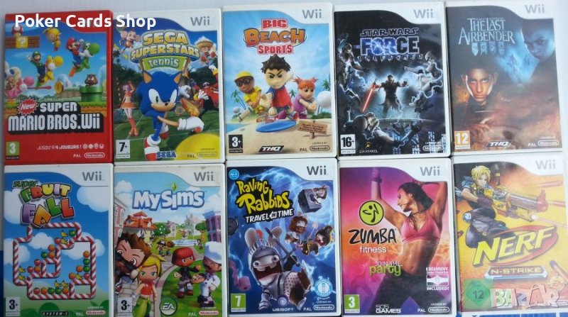 Разпродажба на Оригинални Игри за NINTENDO Wii, снимка 1