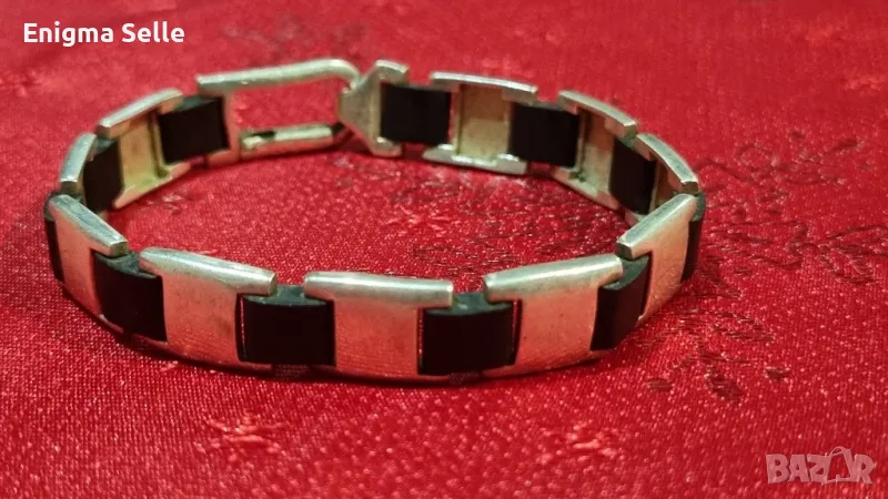 Сребърна гривна 925 проба , снимка 1