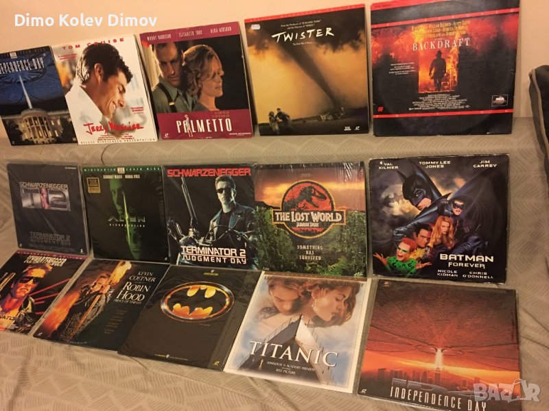 Laserdisc дискове Видео Плочи NTSC Лазердиск. , снимка 1