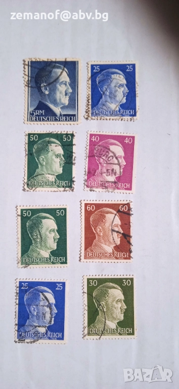 Марки Трети Раих, снимка 1