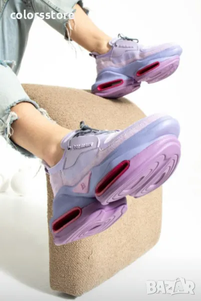 Лилави маратонки Balenciaga-BR59f, снимка 1