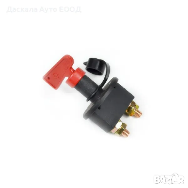 Ключ маса бутонен превключвател 1000А на 12V и 500А на 24V, снимка 1