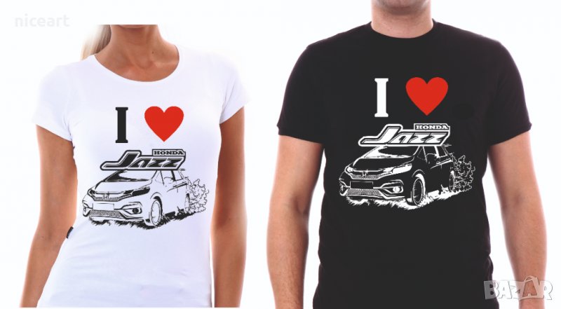 Тениски за автоманиаци Хонда Джаз, снимка 1