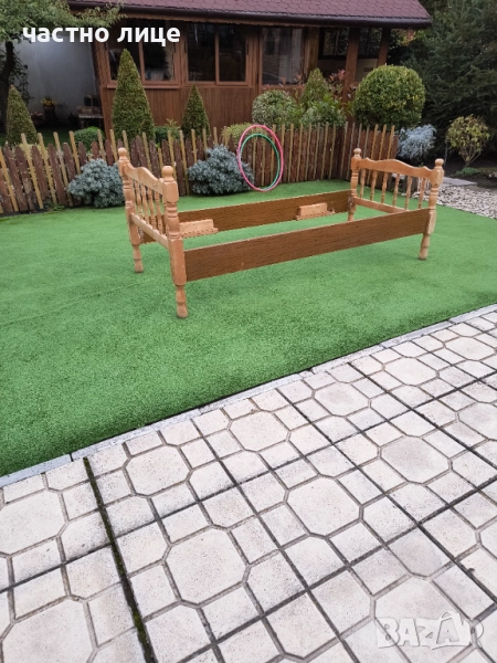 легло  с матрак за общо 60 лева в Бургас , снимка 1