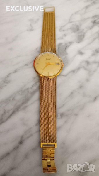 Златен Швейцарски часовник   Ogival  18к злато, снимка 1