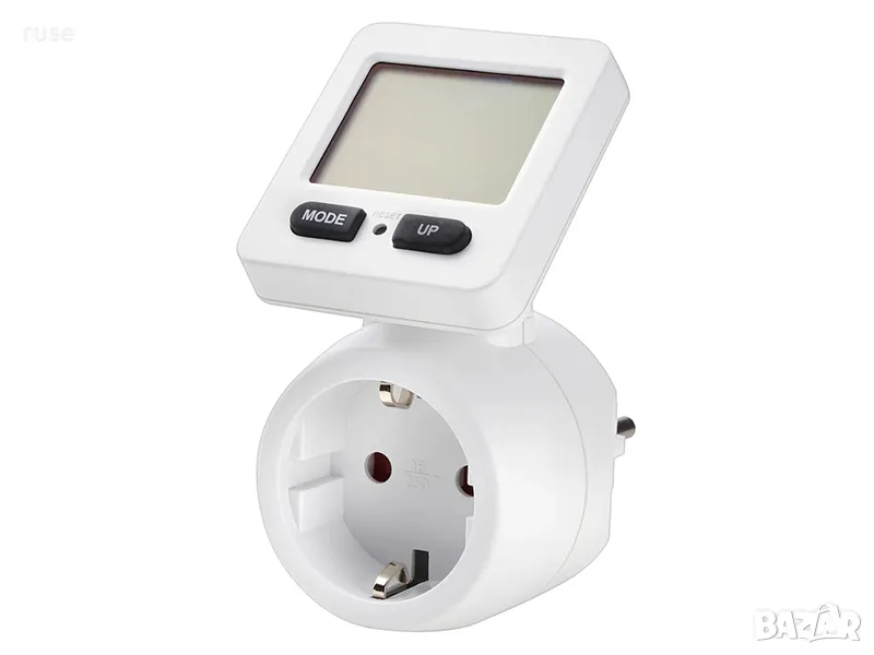 НОВИ! Контакт с енергомер енергометър 3680W 16A , снимка 1