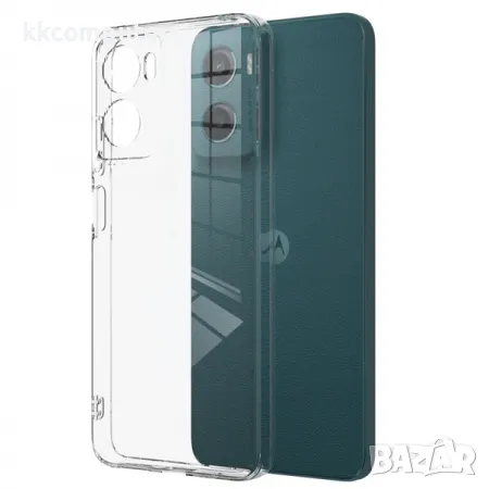 Калъф силикон 100% прозрачен 2mm за Motorola Moto E15 / G05 Баркод : 3131842, снимка 1