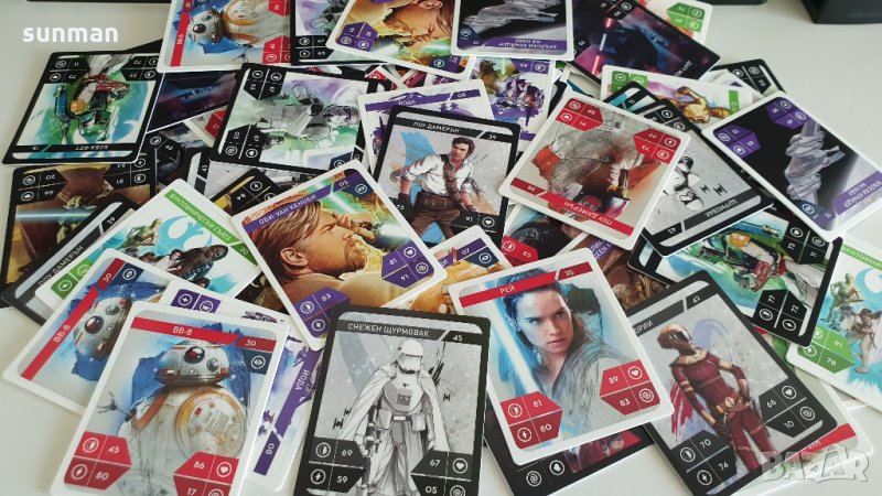 Карти StarWars от Кауфланд, снимка 1