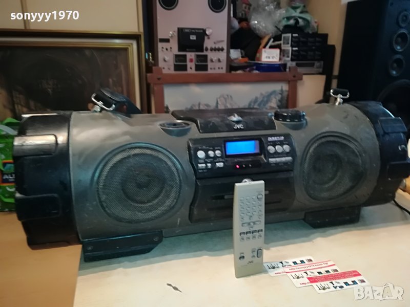 JVC-BOOMBOX+JVC ORIGINAL REMOTE CONTROL 0602231850, снимка 1