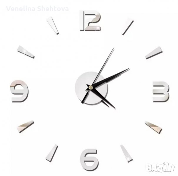  Огледални стенни часовници , снимка 1