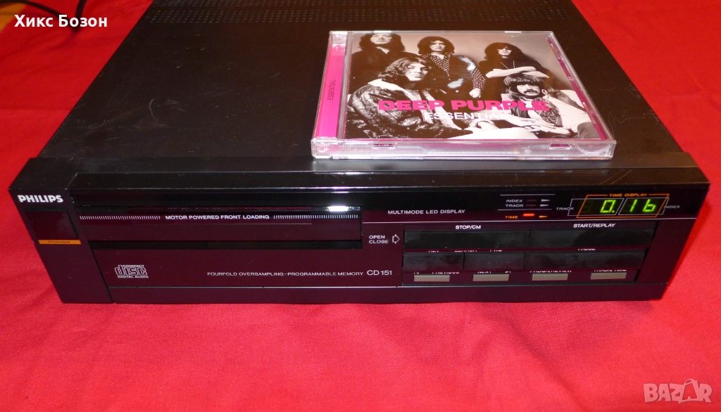 Philips CD151 моднат си-ди плейър CD player с фантастичен   аналогов звук, снимка 1