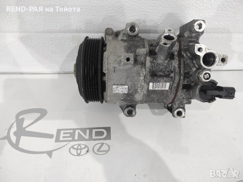 447280-8901 Компресор за климатик Toyota Auris E18 1.2 t 2016 8nr, снимка 1