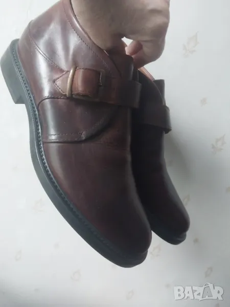 JOHNSTON&MURPHY Size 42 100% Кожа, снимка 1