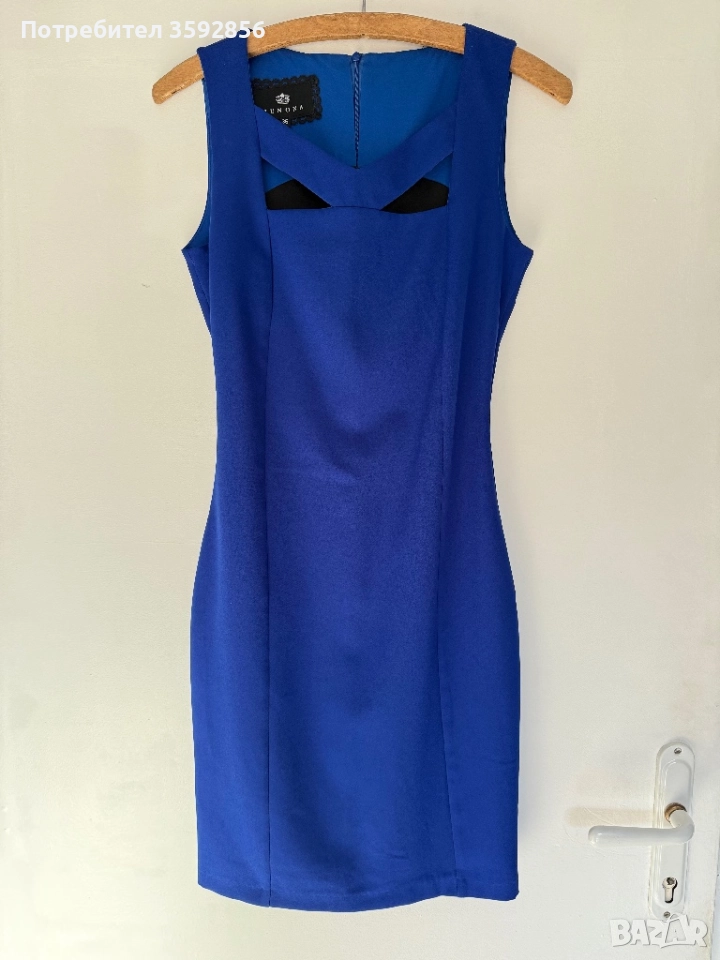 Нова кралско синя рокля на Junona, S размер, снимка 1
