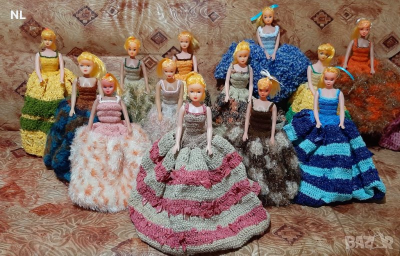 Нови кукли Барби Barbie с ръчно изработени уникални рокли, hand made , снимка 1