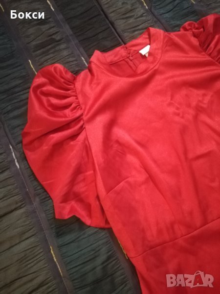 Червена рокля H&M, снимка 1