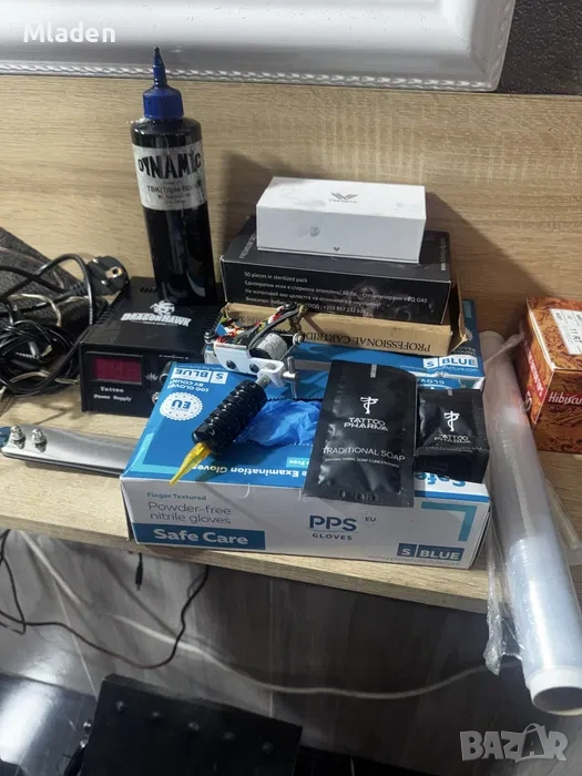 Комплект за татуиране/tattoo kit, снимка 1