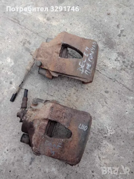 Предни спирачни апарати брой 30лв  за Волксваген Голф 4 2000г 90к.с 1.9TDI, снимка 1