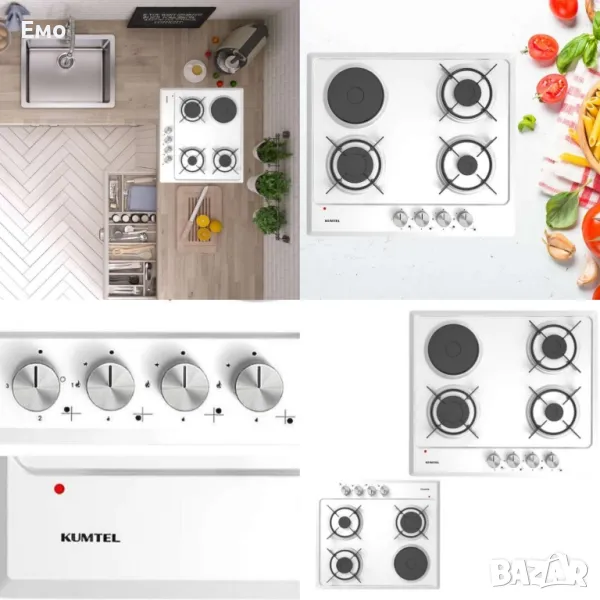 Плот за вграждане - газ+ток (3+1)  M6-31BF,85511, снимка 1