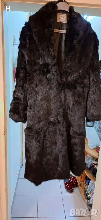 Палто заешка кожа, снимка 1