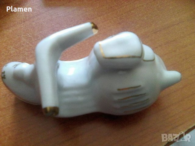 Стара моторетка Веспа от порцелан лепено кормило, снимка 1
