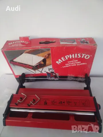 Чисто нова ръчна немска машина за лепене/залепяне/облепяне на тапети. MEPHISTO Made in Germany, снимка 8 - Други инструменти - 43528391