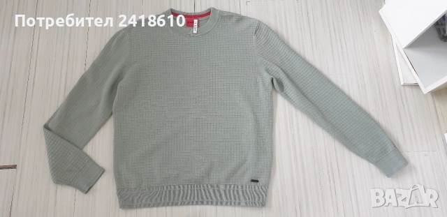 Hugo Boss HUGO Stoppo Cotton Knit Mens Size M ОРИГИНАЛ! Мъжки Памучен Пуловер!