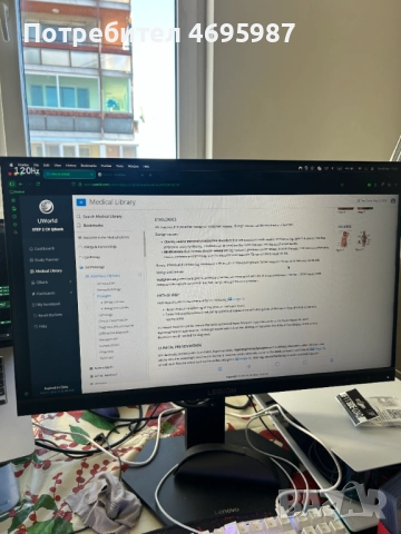 Lenovo Legion 24” Геймърски монитор – 240Hz – Гаранция до 11.2027, снимка 4 - Монитори - 52938536