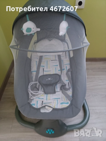 Електрическа люлка Cangaroo, снимка 6 - Детски люлки - 52857341