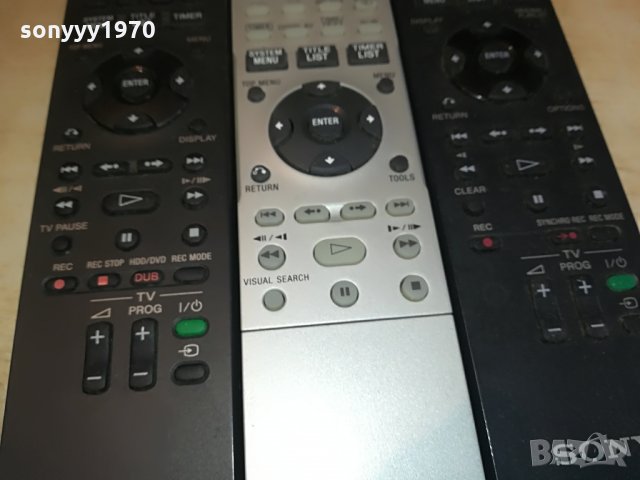 sony hdd/dvd recorder remote control-135лв за броика, снимка 11 - Други - 28678873