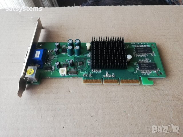 Видео карта NVidia GeForce 4 Chaintech SP7300 64MB DDR 64bit AGP, снимка 5 - Видеокарти - 38284738