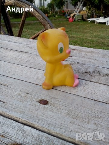 Стара детска играчка,коте,котка #2, снимка 4 - Антикварни и старинни предмети - 26353420