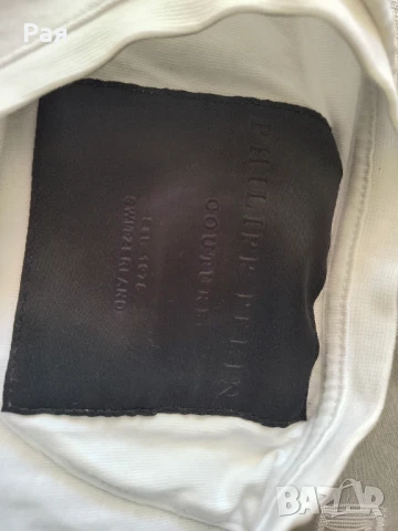 Филип Плейн Рокля тип тениска Teddy Plein с кристална украса, снимка 8 - Рокли - 50892754