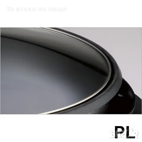 Уред за приготвяне на пица Rosberg R51010B, 1500W, Терморегулатор, Незалепващо покритие Код P406, снимка 3 - Други - 50057469