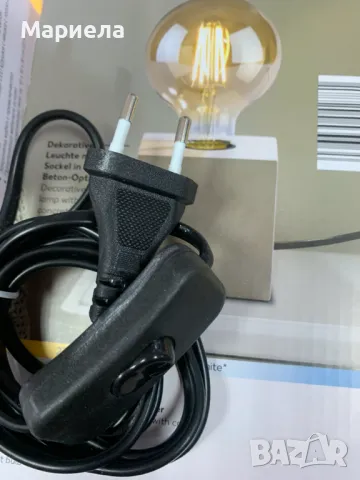 LED Настолна Лампа / Декоративна Лампа с Основа комплект от 2бр, снимка 9 - Лед осветление - 49856045