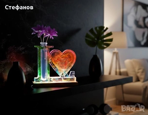 "Светещо сърце" - подходящ подарък за големи и малки  , снимка 4 - Декорация за дома - 53386447