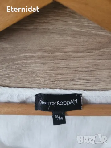 Нова бяла блуза памучна материя винтидж , снимка 2 - Тениски - 50107301