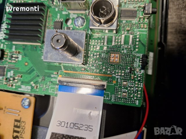 MAIN BOARD, 17MB140TC , for 32 inc DISPLAY Hanseatic 32H450 DISPLAY VES315WNGL-L3-N91, снимка 4 - Части и Платки - 43844909